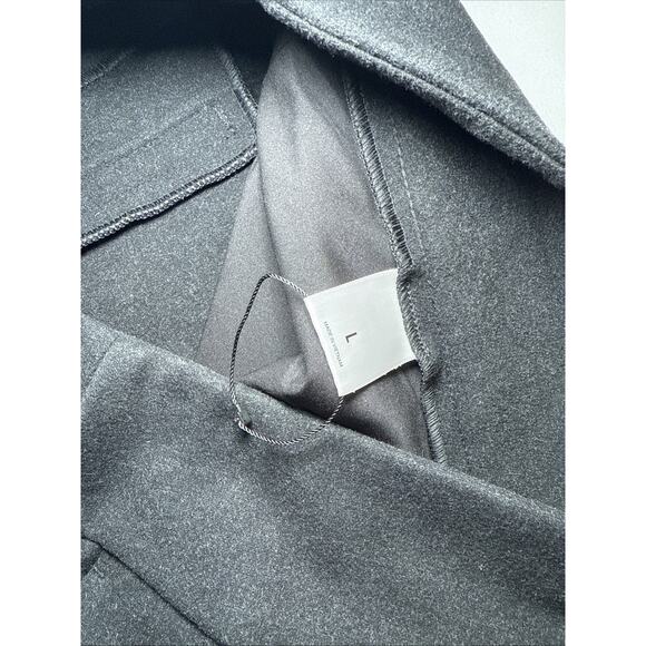 Express Boot Cut High Rise Pull On Dark Charcoal Gray Pants Career Large NWOT - Picture 3 of 11